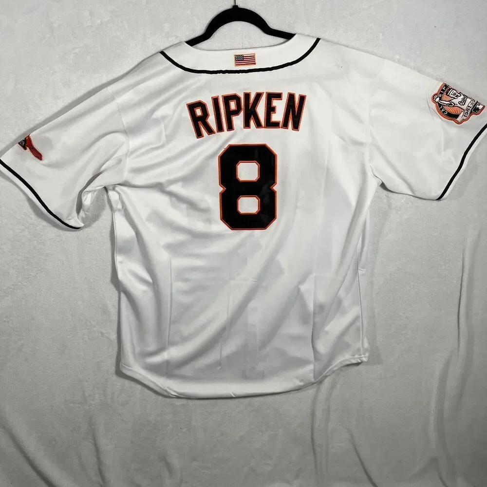 Mitchell & Ness Cooperstown Collection 2001 Orioles Cal Ripken Jersey NWT Sz 54